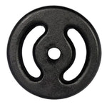 Anilha Ferro Fundido Pintada Preta - Rope Store #
