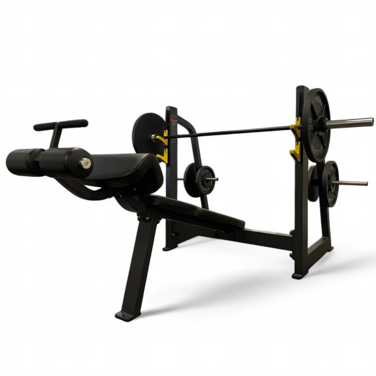 Banco Supino Declinado com Suporte Linha Hard - Rope Store #