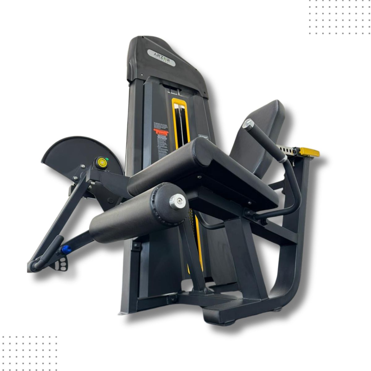 Cadeira Extensora Leg Extension 130 kg Linha Hard Arzur - Rope Store #