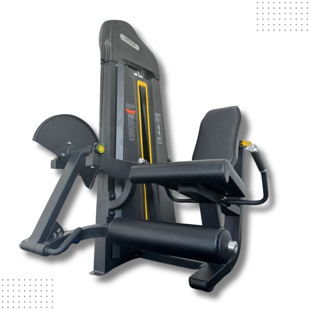 Cadeira Extensora Leg Extension 130 kg Linha Hard Arzur - Rope Store #