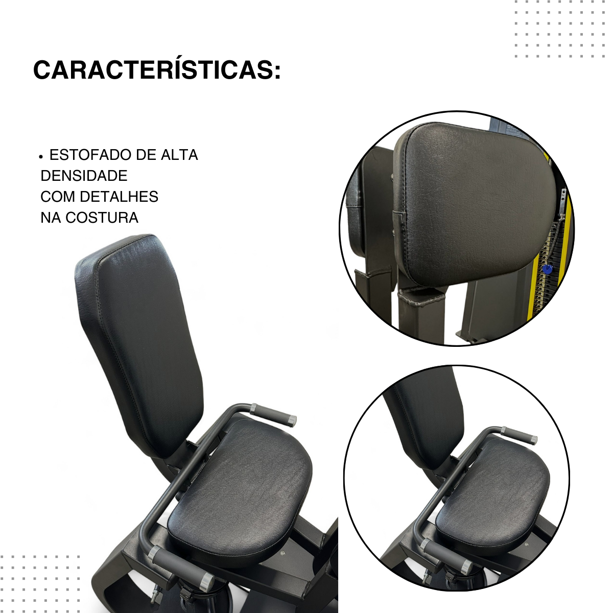 Cadeira Adutora 120 kg Linha Hard Arzur Fitness - Rope Store #