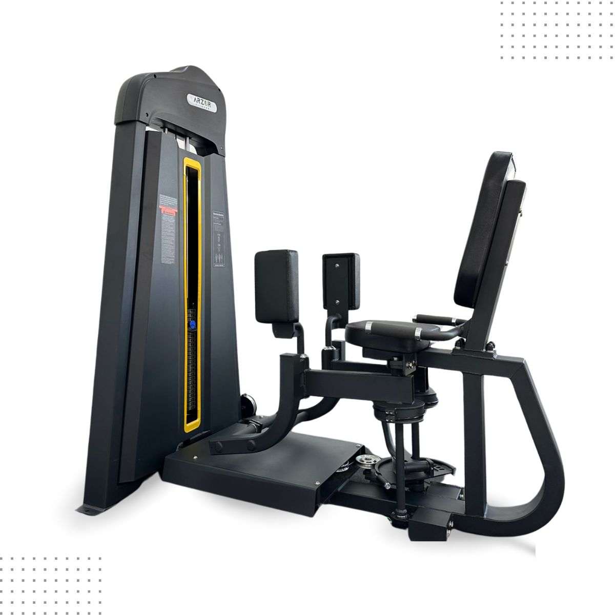 Cadeira Adutora e Abdutora 120 kg Linha Hard Arzur Fitness - Rope Store #