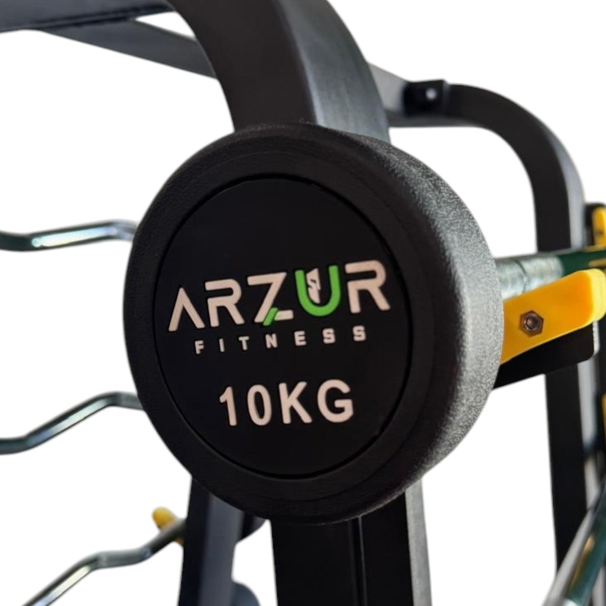 Kit Barra Montada Emborrachada 10,15,20,25,30 kg com Suporte - Rope Store #