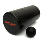 Kit Foam Roller Rolo de Massagem 30cm + Lacrosse Ball - Rope Store #