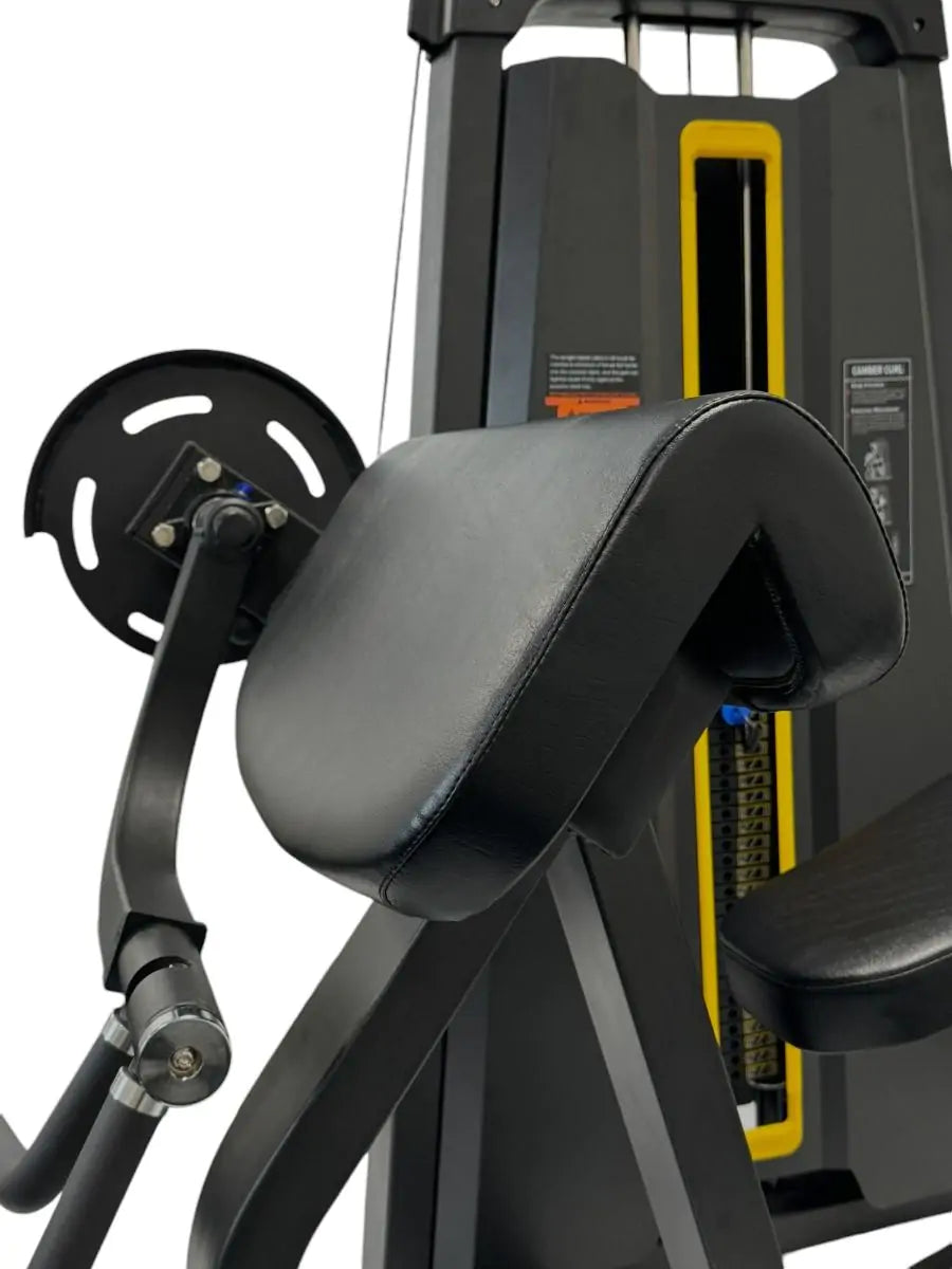 Máquina Bíceps Carga 130 Kg Linha Hard - Rope Store #