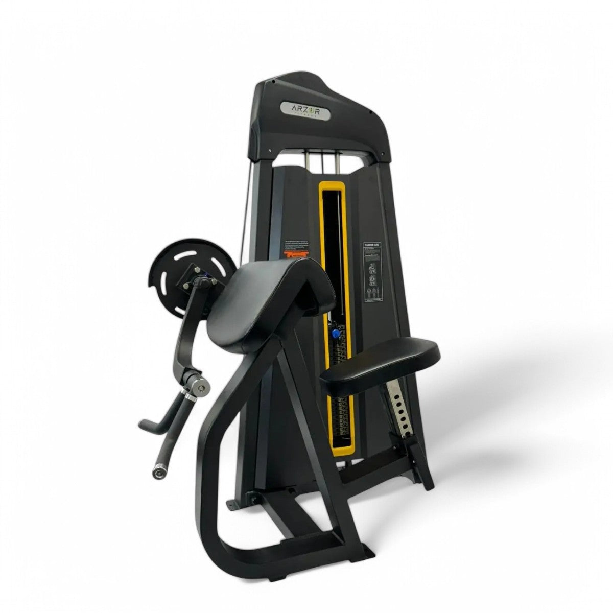 Máquina Bíceps Carga 130 Kg Linha Hard - Rope Store #