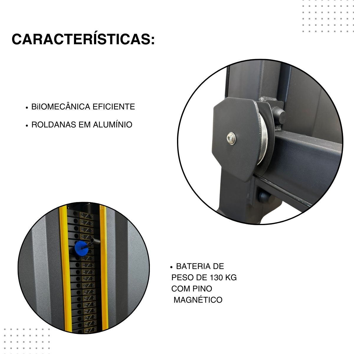 Máquina Remada Baixa Carga 130 Kg Linha Hard - Rope Store #