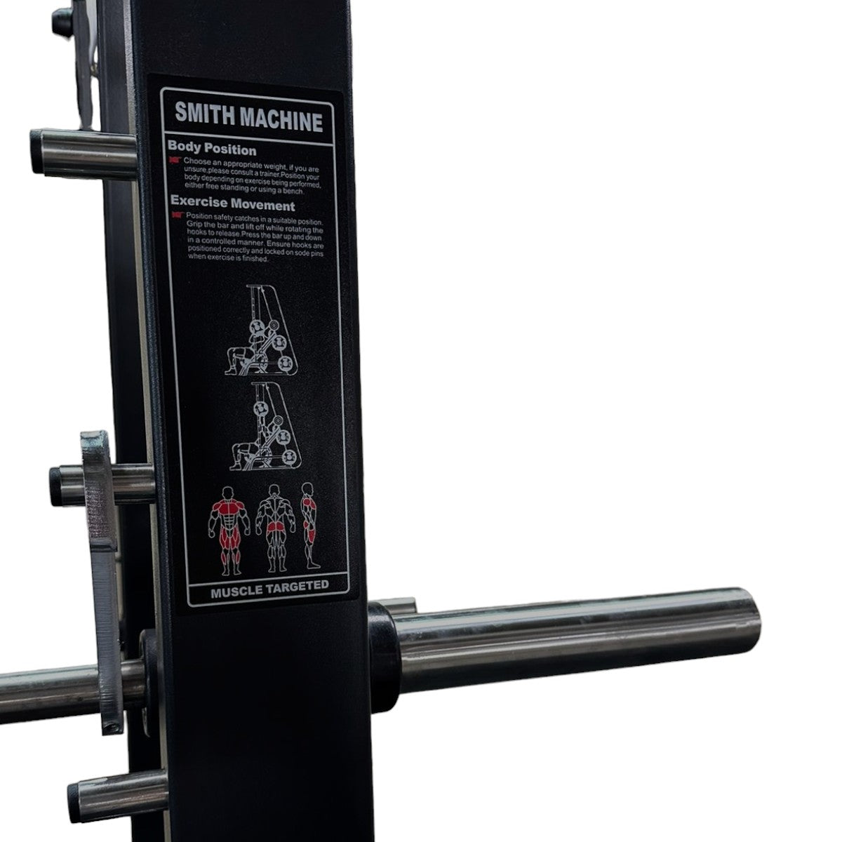 Máquina Smith Barra Guiada Pró - Rope Store #