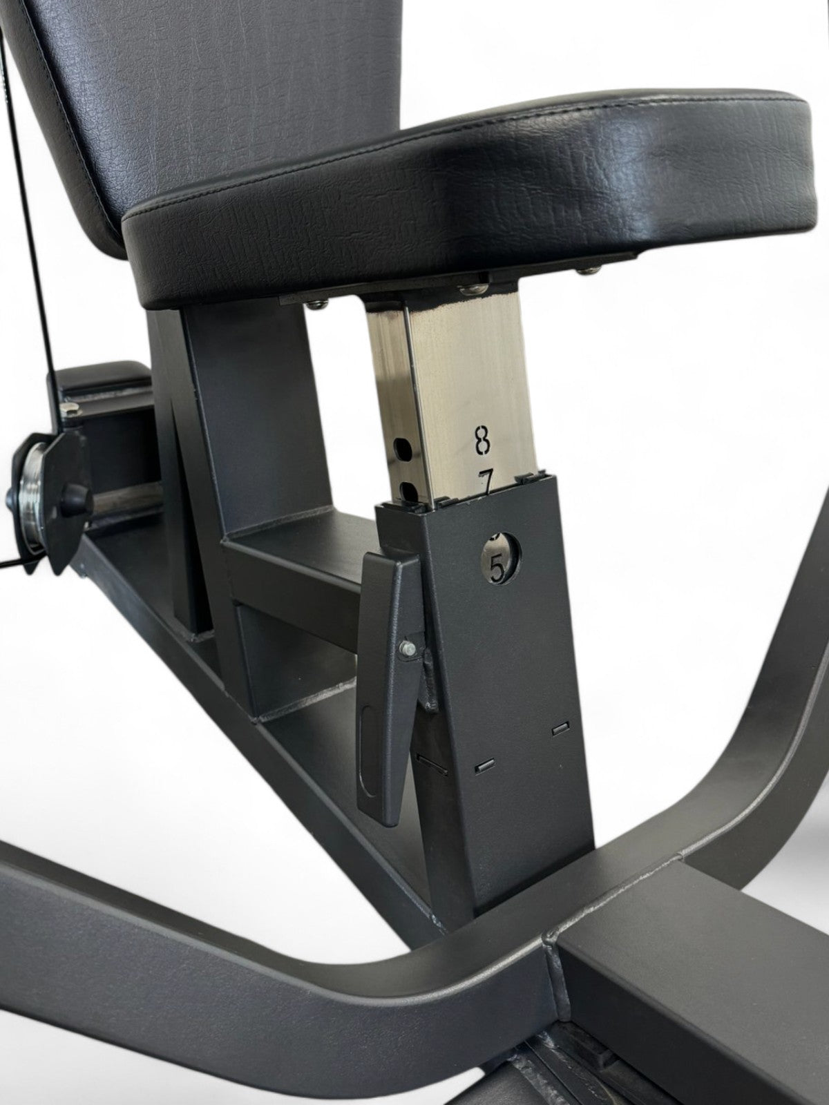 Máquina Supino Reto Vertical 130 kg Linha Hard - Rope Store #