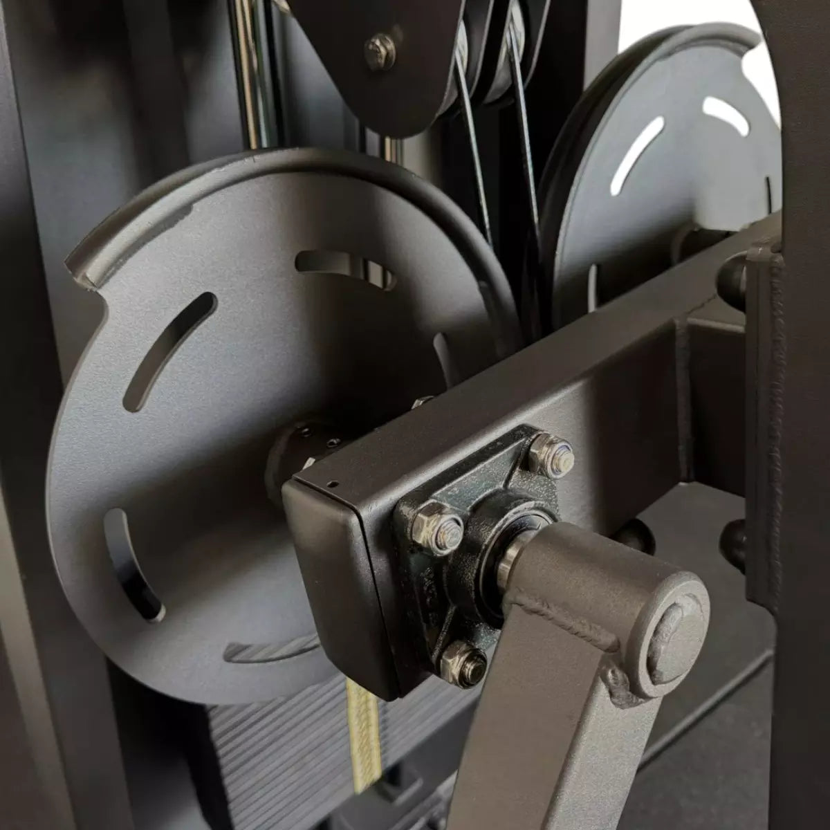 Máquina Vertical Elevação Lateral Carga 130kg Linha Hard - Rope Store #