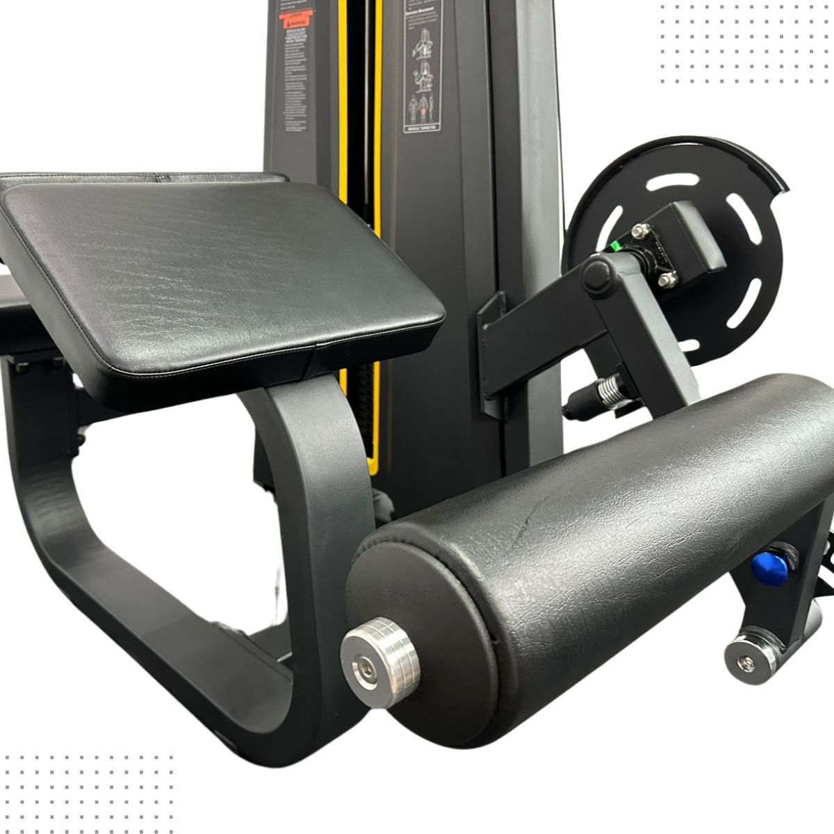Mesa Flexora Deitada 120 kg Linha Hard - Rope Store #