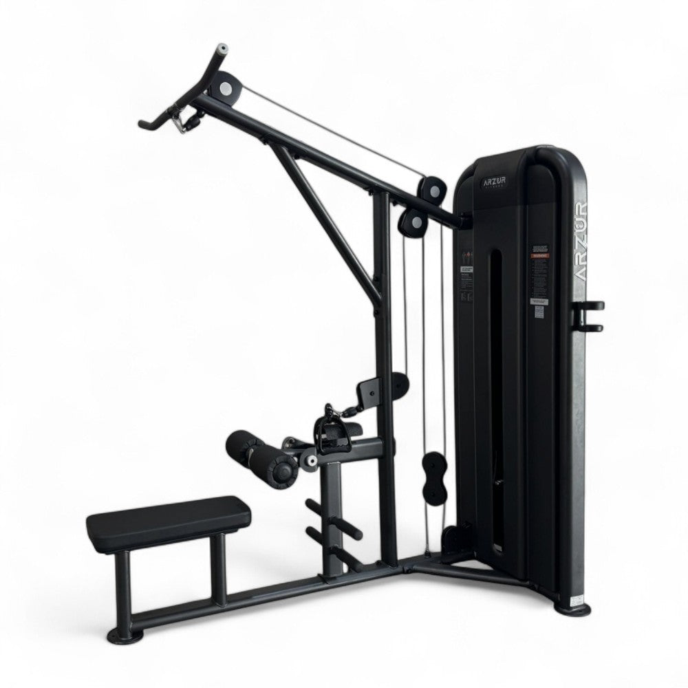 Máquina Conjugada Puxada Alta Remada Baixa Linha Predator Arzur Fitness