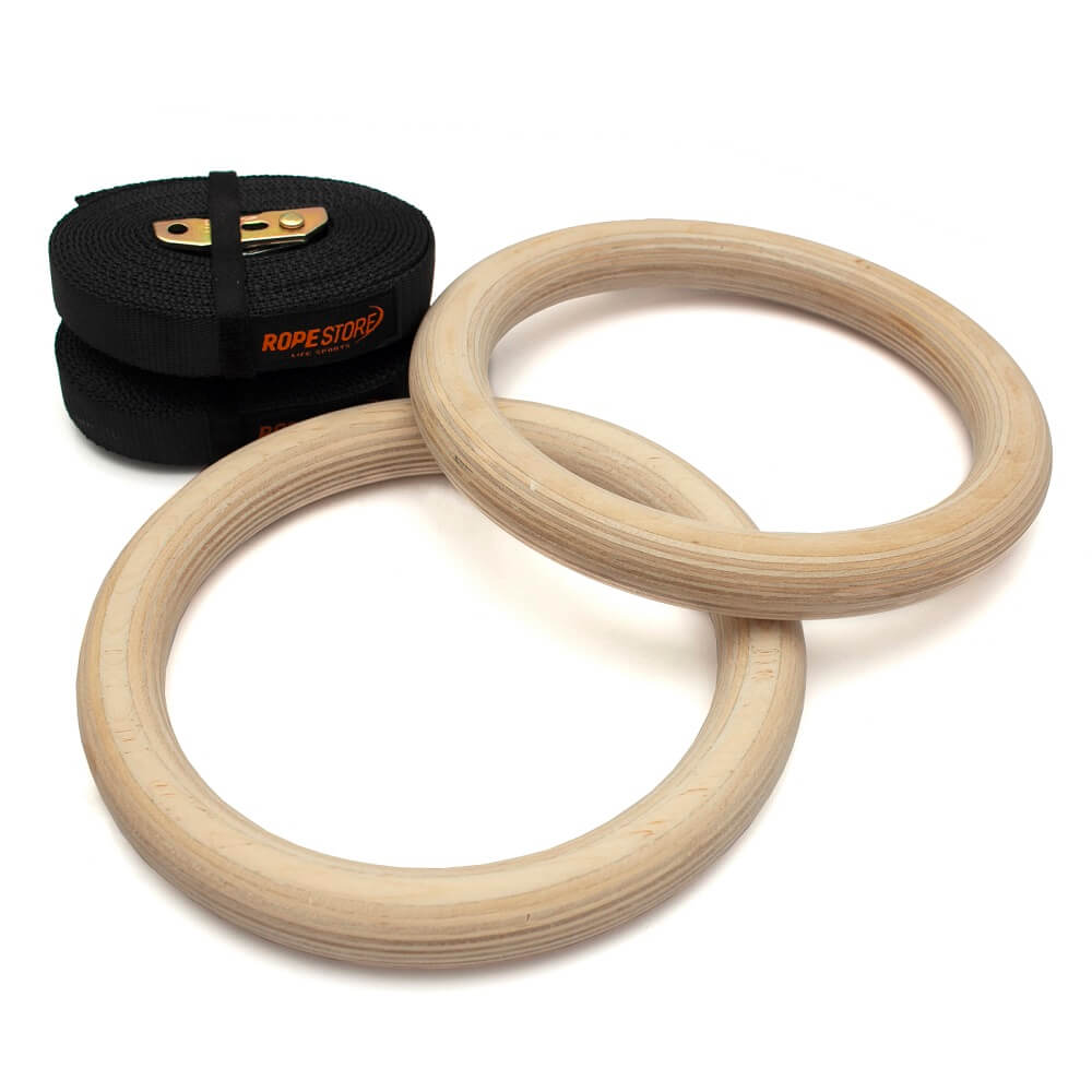 Argola Olímpica em Madeira 32mm 4,0 Metros - Rope Store #