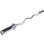 Barra W Olímpica Rolamentada para Musculação 1,20 M Cromada - Rope Store #