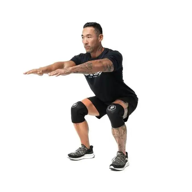 Joelheira Para Lpo Preto 7 Mm Rope Store Par - Rope Store #