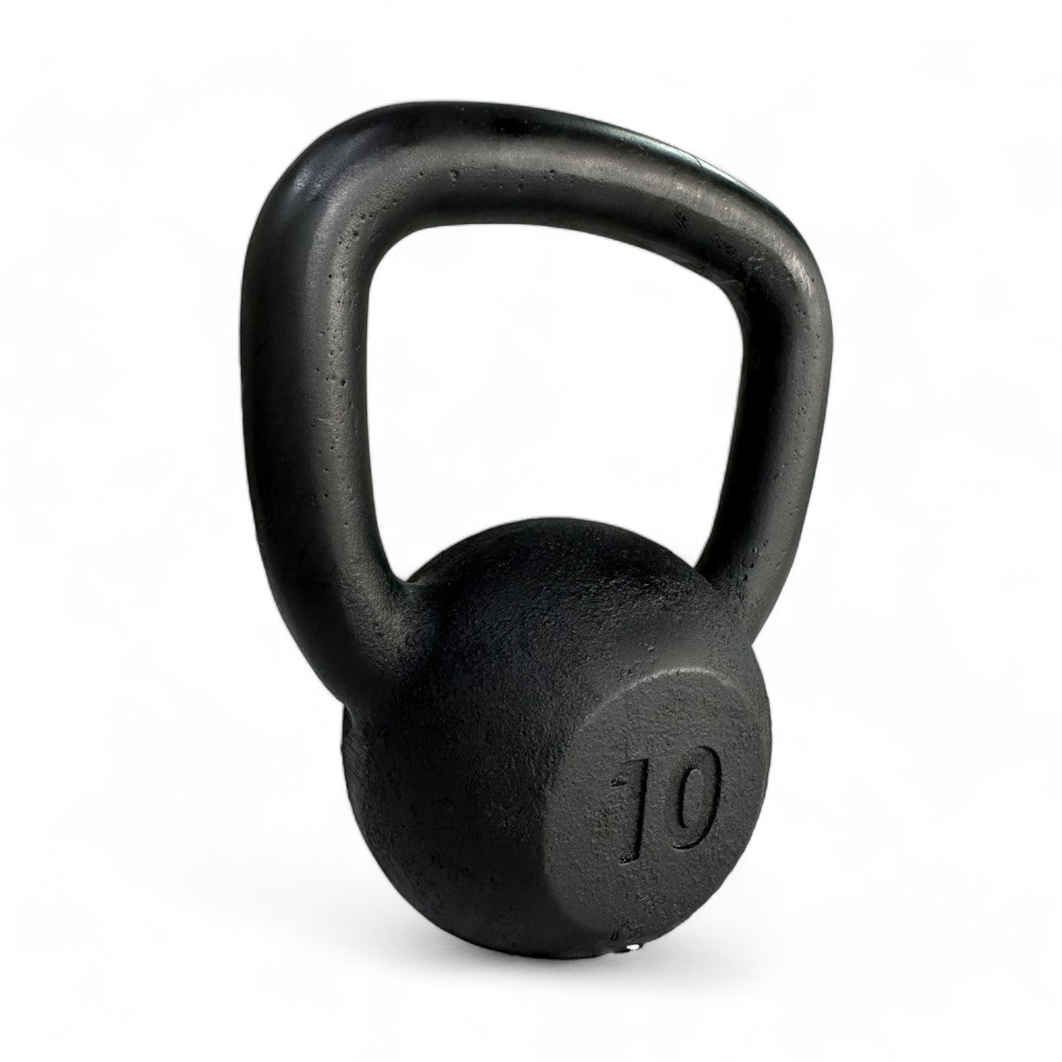 Kettlebell Pintado Ferro Fundido Preto - Rope Store #