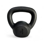 Kettlebell Pintado Ferro Fundido Preto - Rope Store #