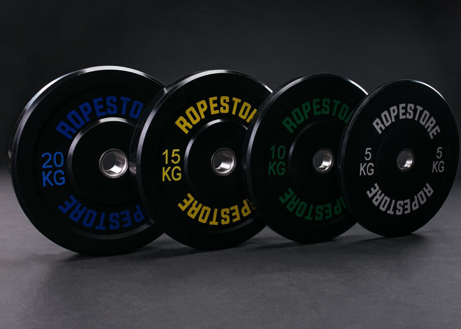 Anilha Olímpica Bumper Cross Preta - Rope Store #