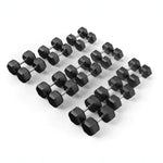 Kit Halteres Sextavados 10 a 30 kg Par - Rope Store #