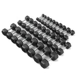 Kit Halteres Sextavados 1 a 20 kg Par - Rope Store #