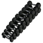 Kit Halteres Sextavados 1,2,3,4,5,6,7,8,9,10 kg Par - Rope Store #