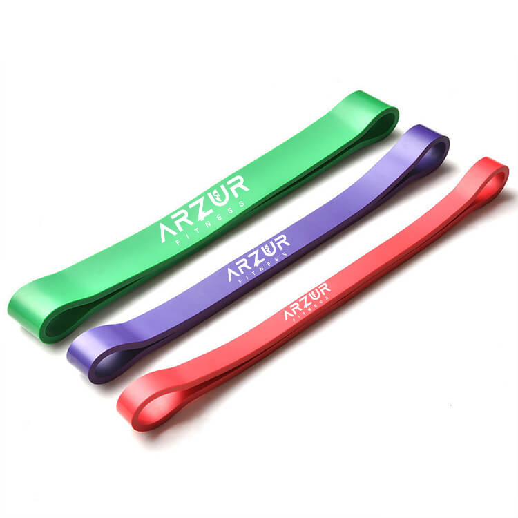 Kit 3 Super Mini Bands Tensão Leve, Médio e Forte Arzur Fitness - Rope Store #