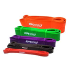 Kit 5 Super Band Rope Store Elásticos Extra Leve, Leve, Médio, Forte e Extra Forte - Rope Store #