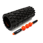 Kit Miofacial: Rolo De Massagem + Bastão de Massagem Espinhos Fitness - Rope Store #