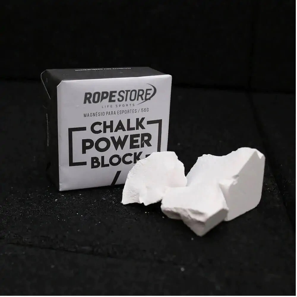 Magnésio Chalk Block 56 Gramas - Rope Store #