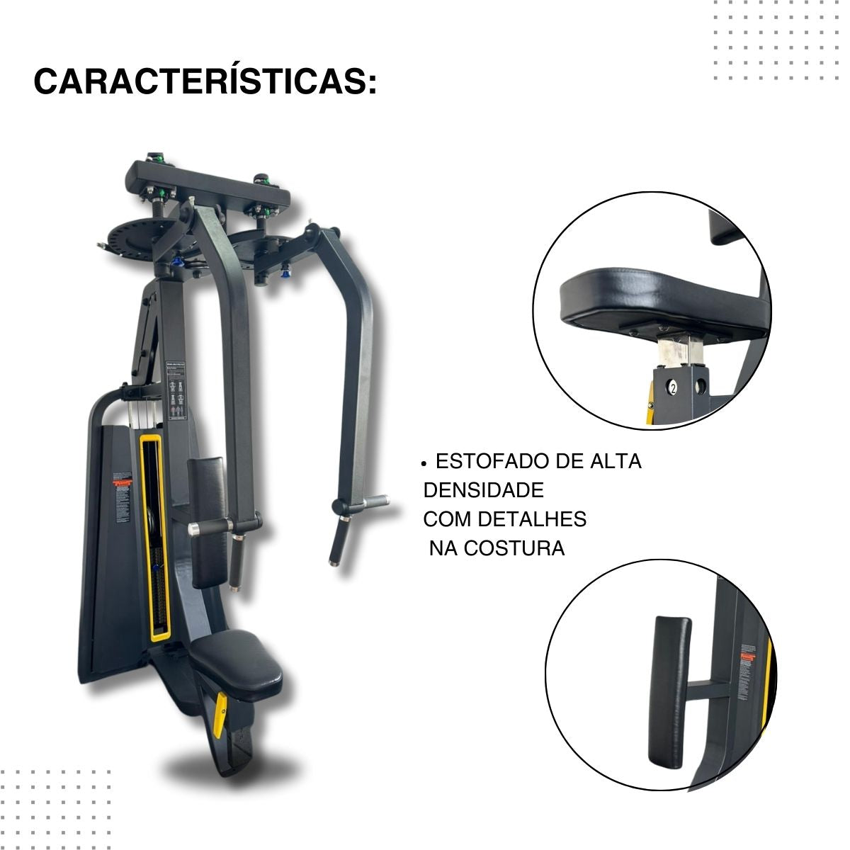 Peck Fly Voador Peitoral Dorsal Linha Hard - Rope Store #