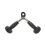 Puxador Triceps em V Metal com Pegada Emborrachada - Rope Store #