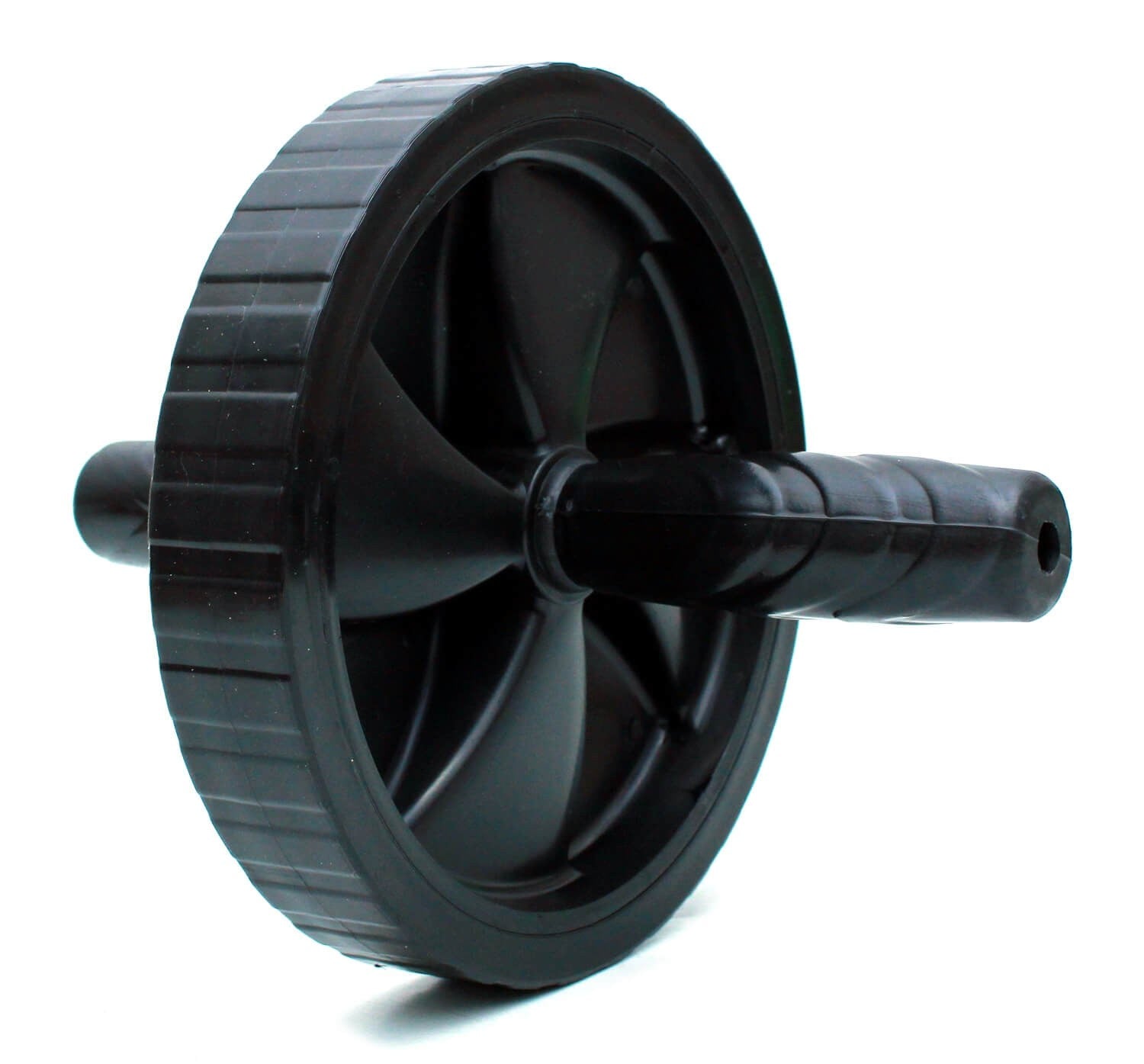 Roda de Exercícios Abdominal Preta - Rope Store #