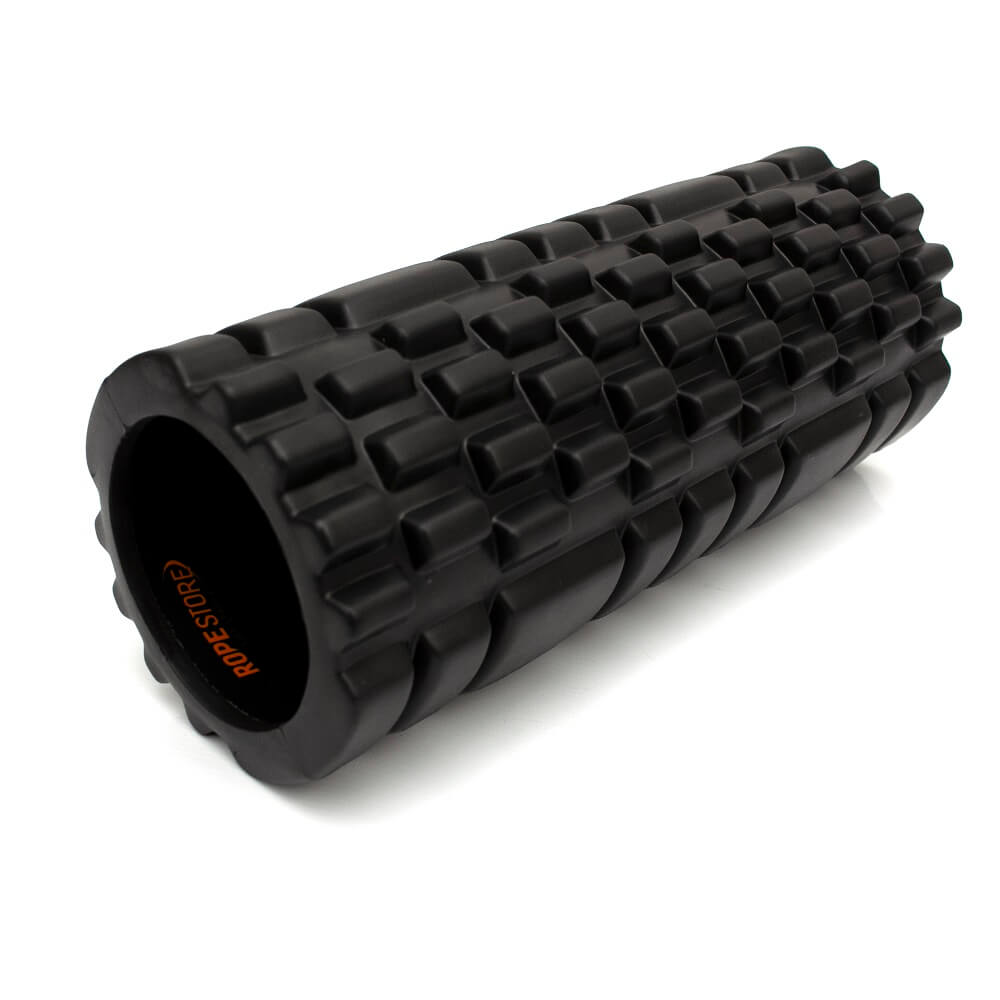 Miofacial Rolo de Massagem e Relaxamento com Ranhuras Preto - Rope Store #