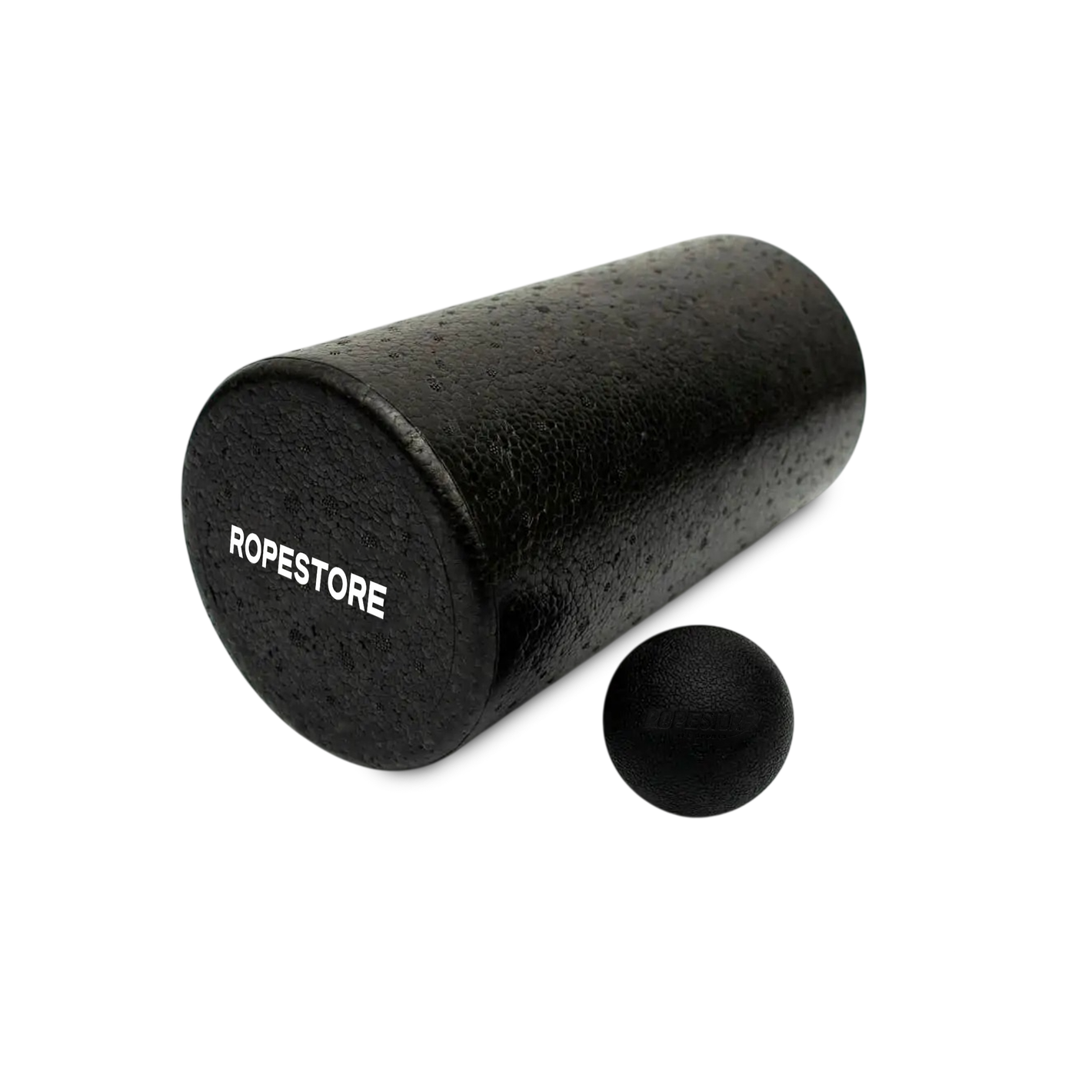 Kit Foam Roller Rolo de Massagem 30cm + Lacrosse Ball