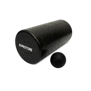 Kit Foam Roller Rolo de Massagem 30cm + Lacrosse Ball