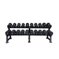 Suporte de Halteres Oblongo MDOB100 – 10 Pares