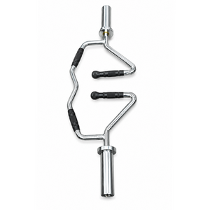 Barra Multipegada Olímpica Cromada com Pegada Neutra Rope Store