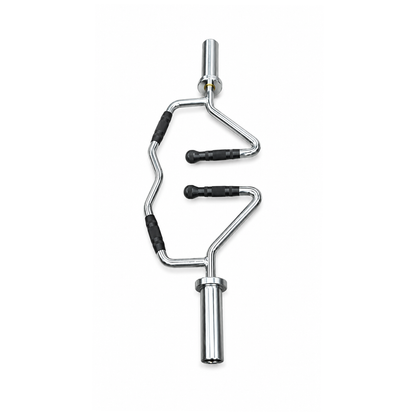 Barra Multipegada Olímpica Cromada com Pegada Neutra Rope Store