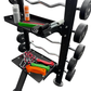 Kit Barras Montadas 10 a 30kg Reta e W com Expositor Multifuncional