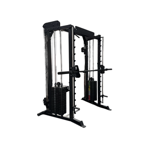 Crossover Estação Funcional Com Barra Smith Rope Store