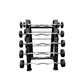 Kit Barra Montada Proline 10, 15, 20, 25 e 30kg Com Suporte