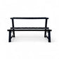 Suporte de Halteres Oblongo MDOB50 – 5 Pares
