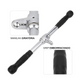 Puxador Pulley Reto 50 cm Cromado