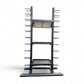 Suporte Torre para Halteres com Prateleira Multifuncional ESTOB21