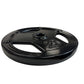 Anilha Olímpica Emborrachada Furo 54MM Preta