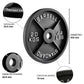 Anilha Olimpica Ferro Old School Peso em Kg e Libras - Rope Store #
