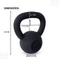 Kettlebell Iron Cast Ferro Fundido Preto - Rope Store #