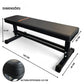 Banco Reto Profissional Preto - Rope Store #