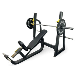 Banco Supino Inclinado com Suporte Linha Hard - Rope Store #