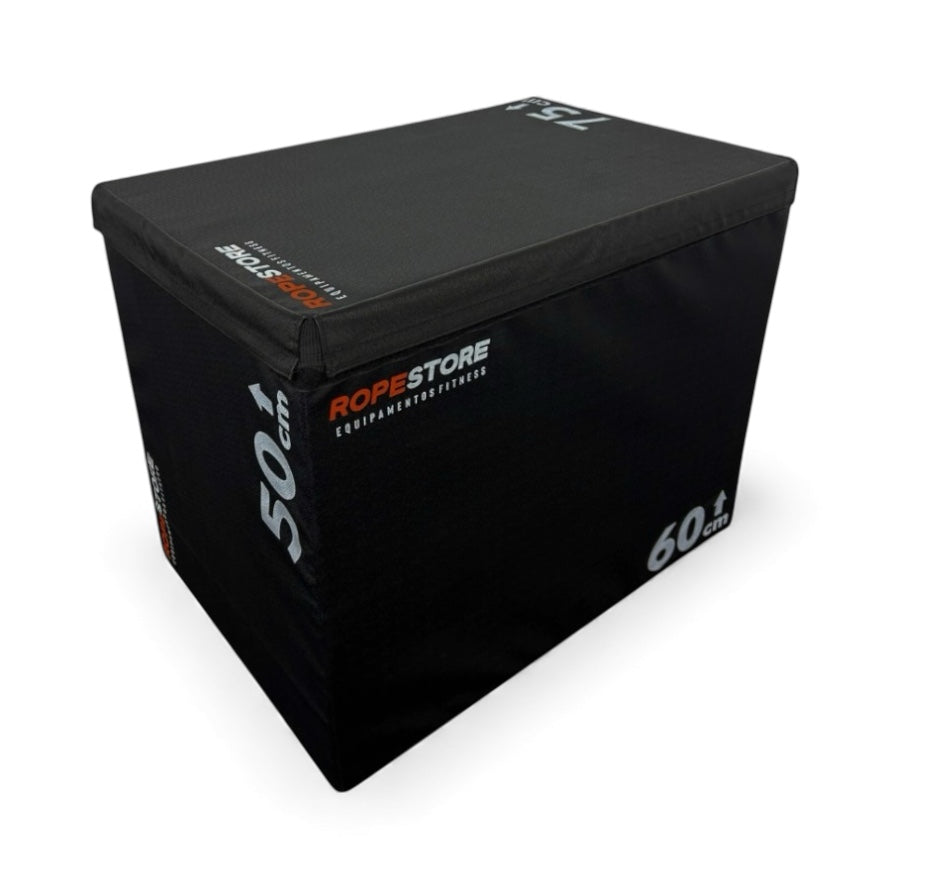 Caixa de Saltos Plyo Box Revestida 50 x 60 x 75 cm